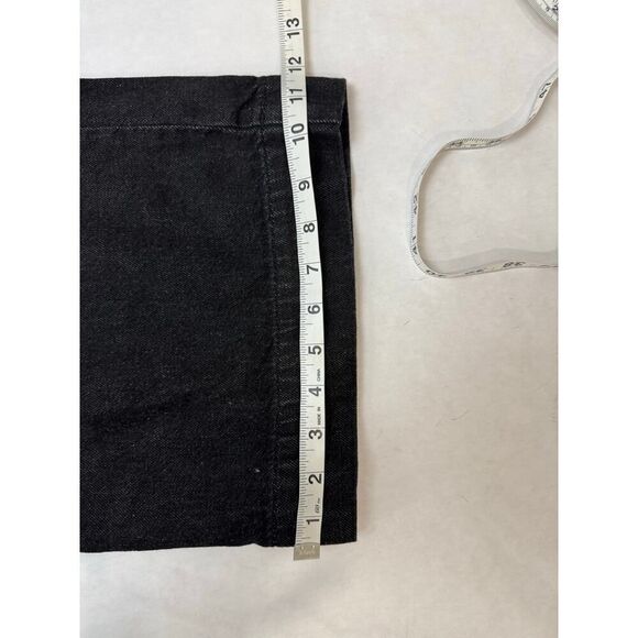 BDG Women's Barrel Leg Paper Bag Waist Jeans Black Karina - Size 25 - Picture 5 of 8